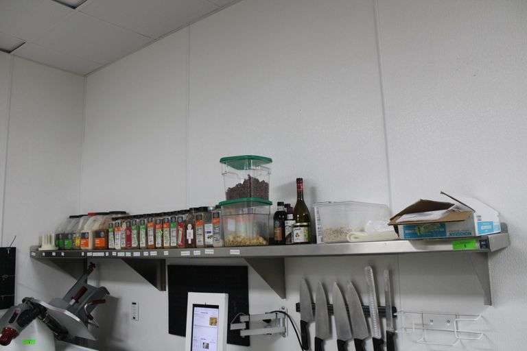 113” STAINLESS STEEL SHELF