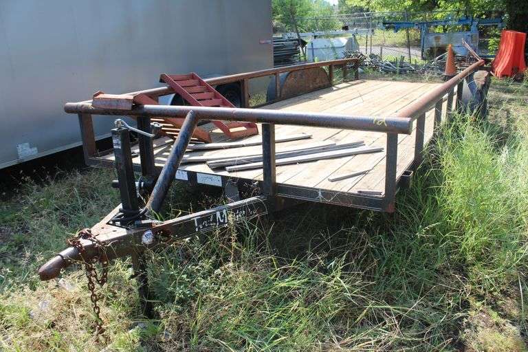 TRAILMASTER 20' BUMBPER PULL TRAILER Mileage: