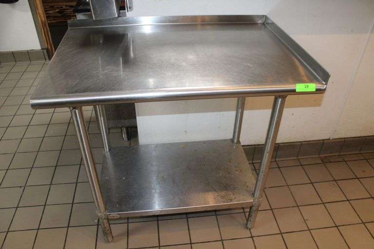 36” STAINLESS TABLE