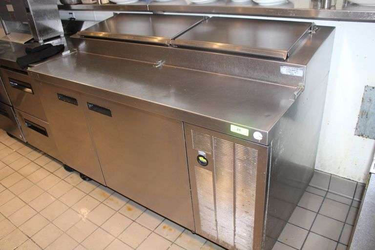 DELFIELD REFRIGERATED PREP TABLE, 60”W