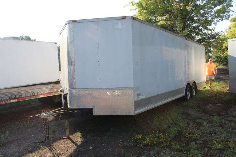 2012 KING AMERICAN 26' BOX TRAILER King American, LLC 517BE2429CD007663 Mileage: