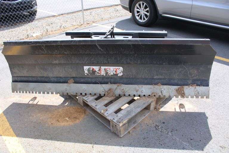 Two Way Dozer Blade Attachment for SkidSteer, Approx. 90-Inch Width