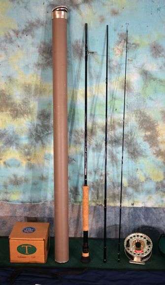 Brand New! Saltwater Fly Fishing Rod & Reel with Carrying  Cases