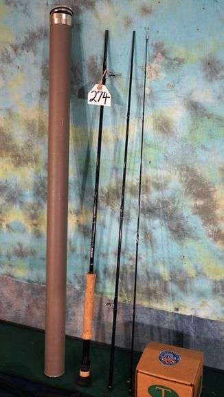 Brand New! Saltwater Fly Fishing Rod & Reel with Carrying  Cases
