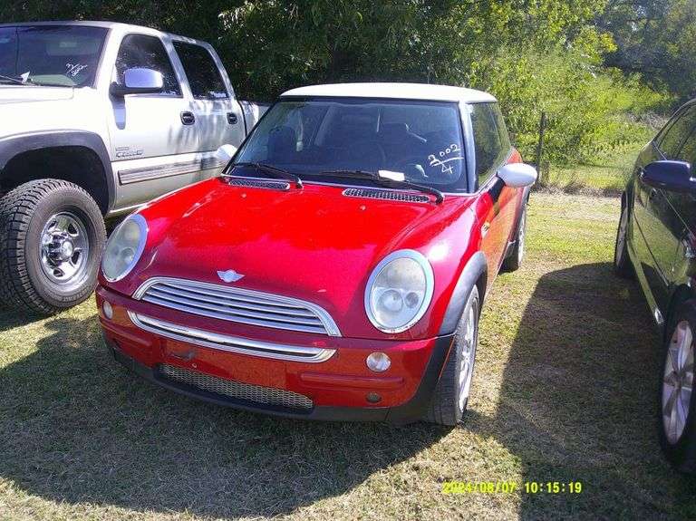 2002  Mini Cooper  unk  Car  WMWRC334X2TC30595  unk miles  Franklin TX 2002  Mini Cooper  unk  Car 2