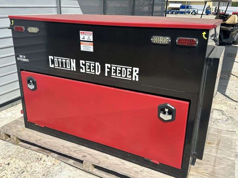 Cotton Seed Trip Hopper Feeder Caldwell, Tx
