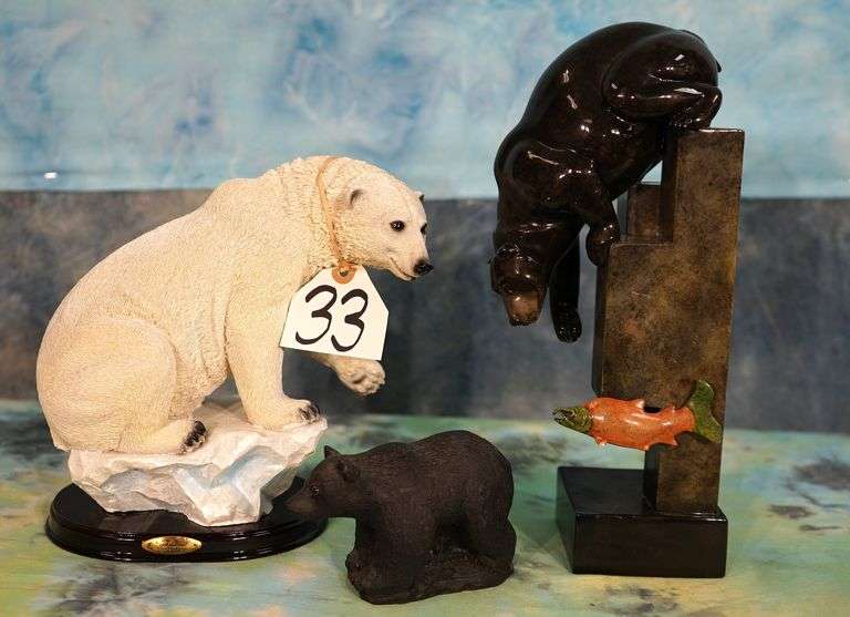 Three Different Types of Bear Decorations