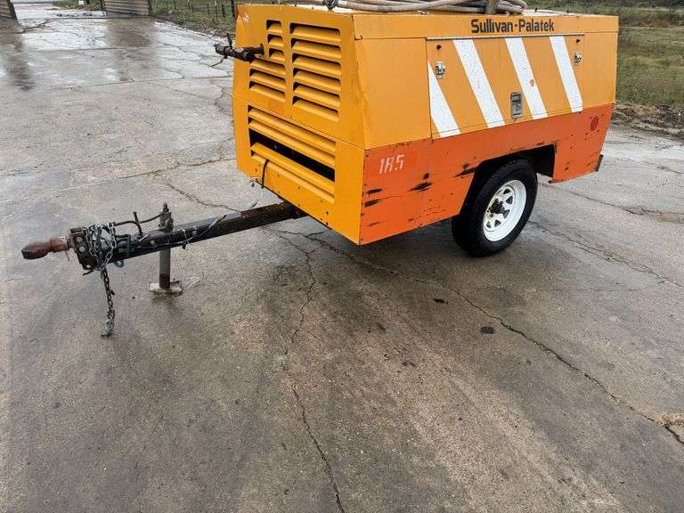 2006 Sullivan D185Q11JD Air Compressor Caldwell TX