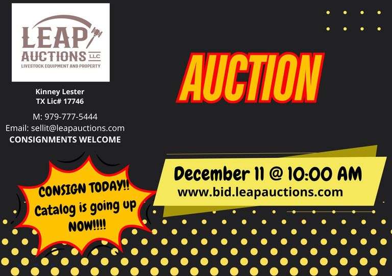 End of the Year Consignment Auction