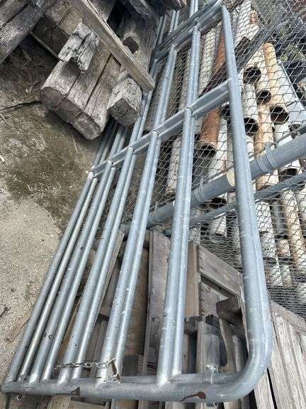 10ft Galvanized Gates