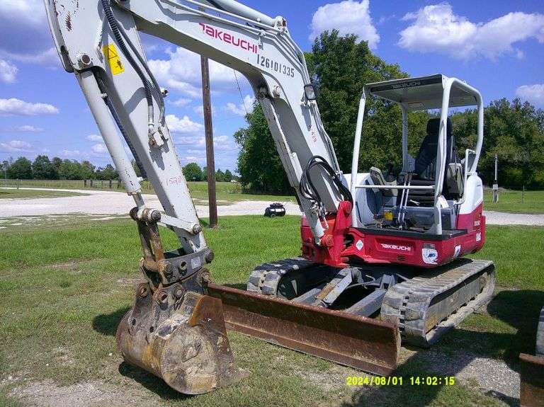 Takeuchi  2016  TB 260  Mini-X  126101335  Franklin, Tx Takeuchi  2016  TB 260  Mini-X  126101335  F