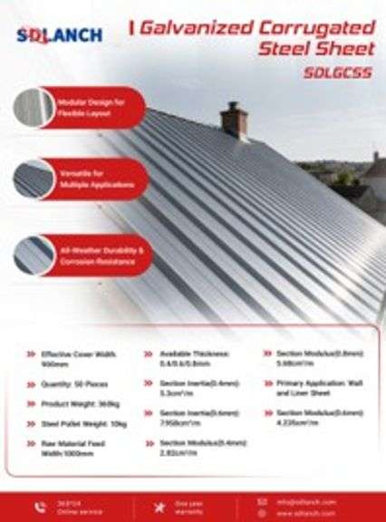 Galvanized Corrugated Steel Tin Franklin TX