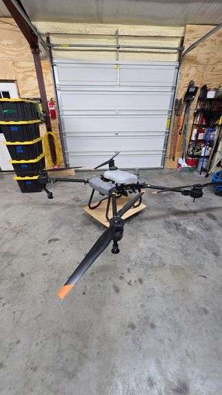 T20P Drone 36 Hrs 510 acres Franklin TX
