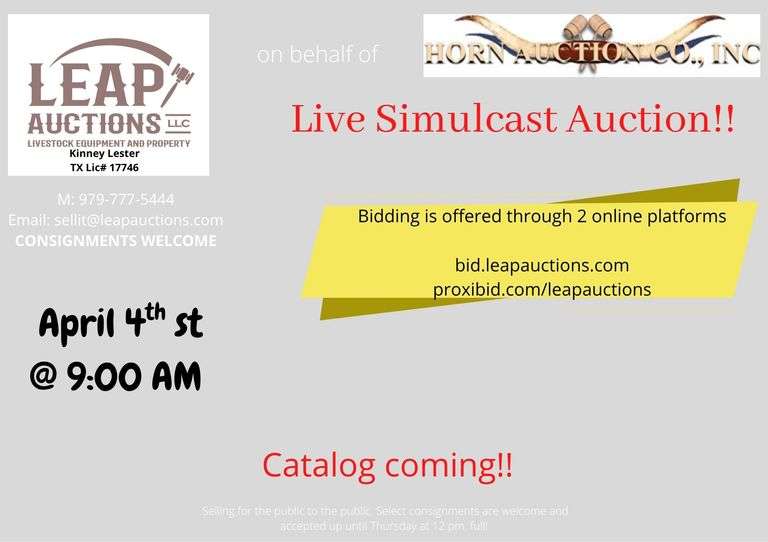 Horn Consignment Auction