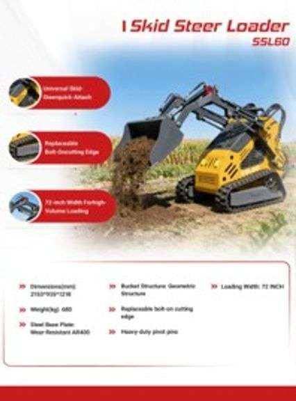 SSL60 Skid steer loader Franklin, TX