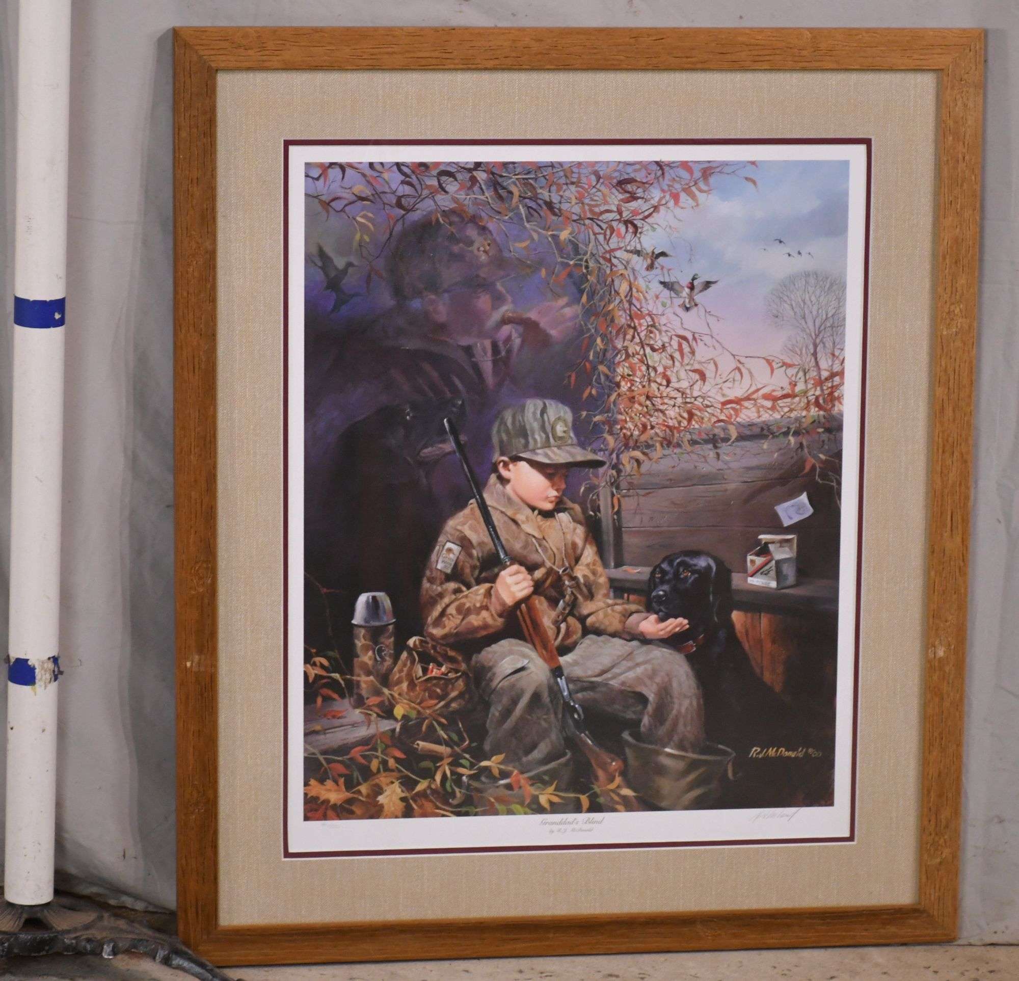 Signed limited edition framed print 