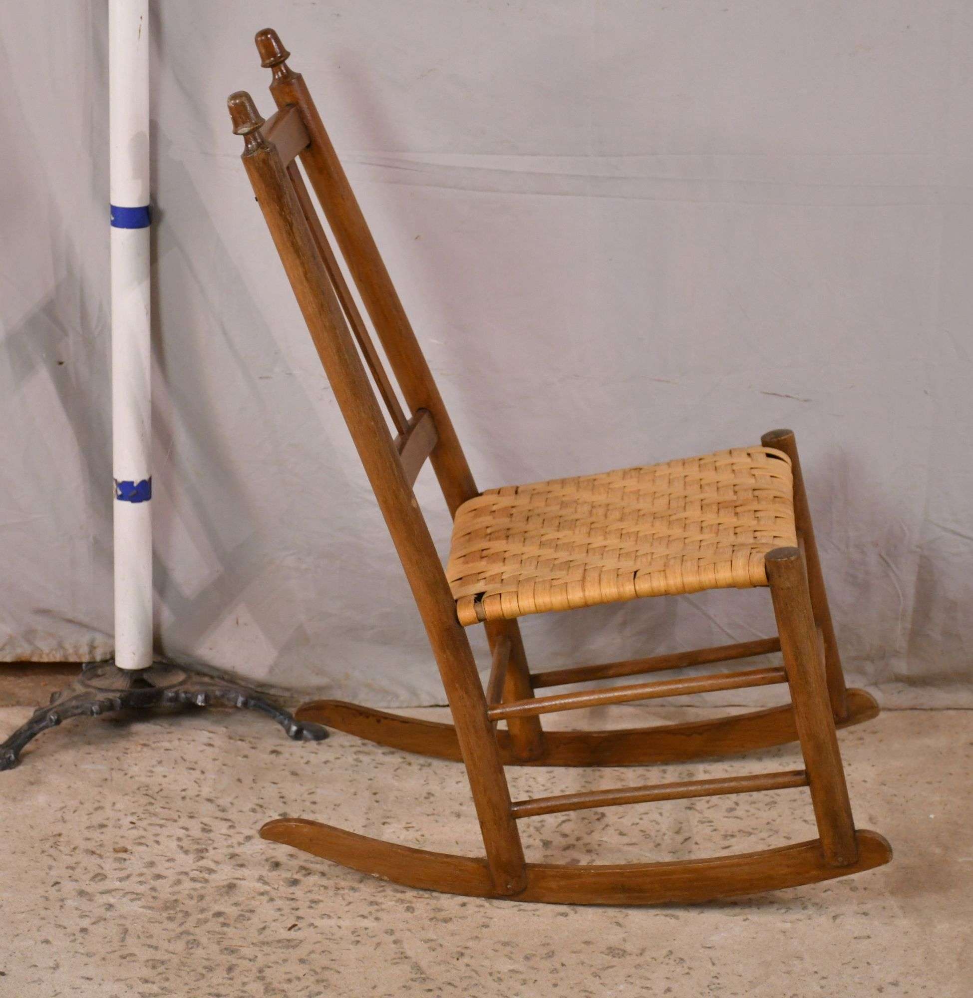 Woven seat rocking chair sale