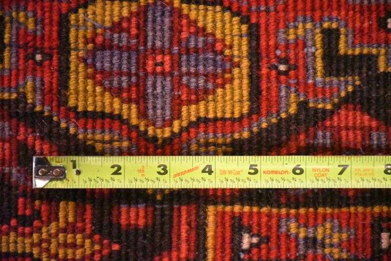 8.6.'x11.1' hand knotted vintage Persian Heriz rug; 40-156550