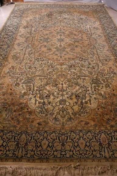 9.11'x15.8' fine hand knotted vintage Persian rug; 68-5902