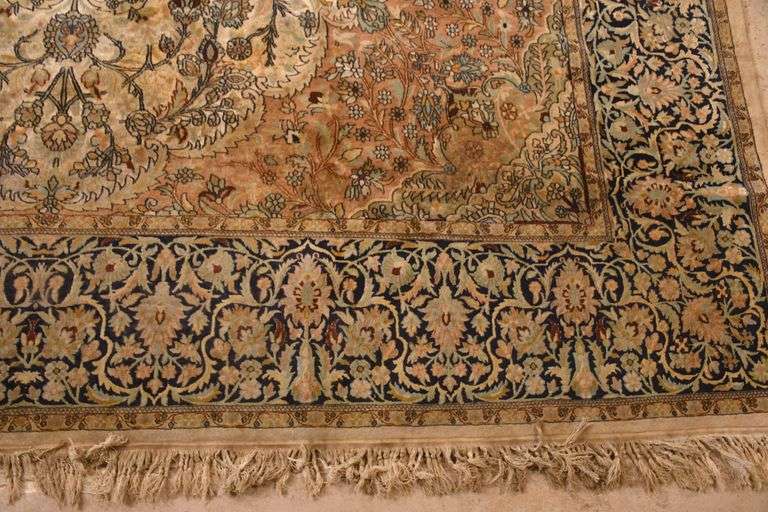 9.11'x15.8' fine hand knotted vintage Persian rug; 68-5902