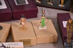 Large group of miscellaneous Egyptian figurines; 1023-280