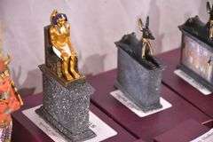 Large group of miscellaneous Egyptian figurines; 1023-280