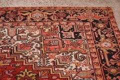 8.6.'x11.1' hand knotted vintage Persian Heriz rug; 40-156550