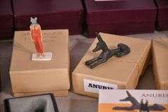 Large group of miscellaneous Egyptian figurines; 1023-280