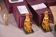 Large group of miscellaneous Egyptian figurines; 1023-280