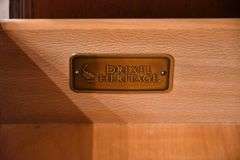 Drexel Heritage mahogany 2 part breakfront; 15961-225