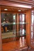 Drexel Heritage mahogany 2 part breakfront; 15961-225