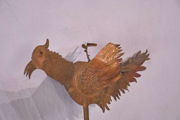 Vintage copper weathervane; 68-5343