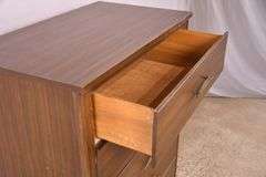 Mid-century style 5 drawer chest with Formica veneer; 55-11251