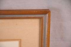 Signed vintage print "Old Rye"; 44-425
