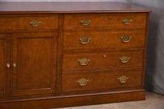 Baker inlaid walnut credenza; 15187-001