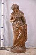 Terracotta statue of a woman; 336-3886