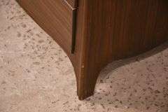 Mid-century style 5 drawer chest with Formica veneer; 55-11251