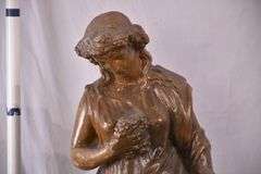 Terracotta statue of a woman; 336-3886