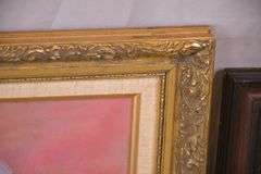 2 framed still life paintings on canvas by Peggy Hicks; 155-827
