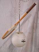 Tennis racket hanging light fixture; 336-3910