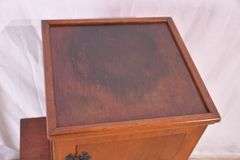 Single door 2-tier smoking stand; 13024-841