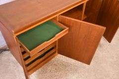 Skovby Danish Modern style teak 4 door credenza with fitted interior; 495-311