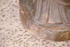 Terracotta statue of a woman; 336-3886