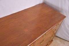 Baker inlaid walnut credenza; 15187-001