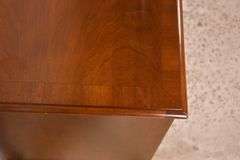 Baker inlaid walnut credenza; 15187-001