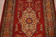 4x14 hand knotted vintage Persian rug/runner; 55-11200