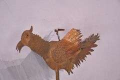 Vintage copper weathervane; 68-5343