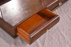 R. J. Horner mahogany shaving mirror with 2 drawers; 55-11229