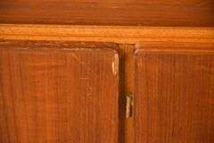 Skovby Danish Modern style teak 4 door credenza with fitted interior; 495-311