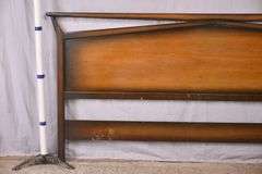 Mid-century style king size headboard; 55-11223C